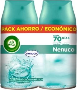 Navulling Voor Elektrische Luchtverfrisser Air Wick Nenuco (2 X 250 Ml) -Luxe Geur Verkoopwinkel 1038x1200
