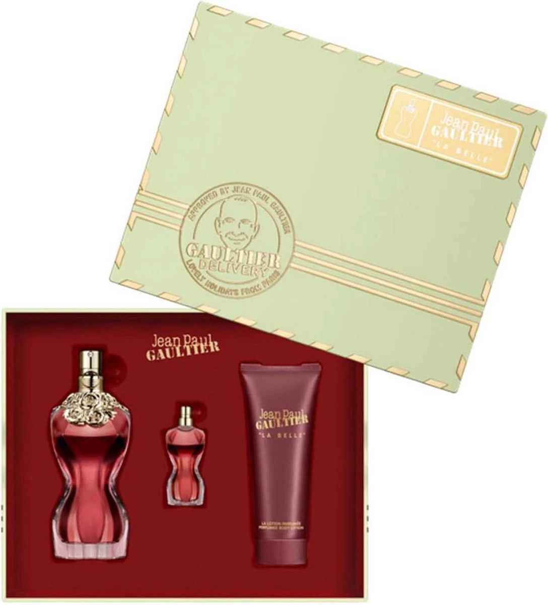 Jean Paul Gaultier La Belle 50ml Edp + 6ml Edp + 75ml Bodylotion Geschenkset 1 Jean Paul Gaultier La Belle 50ml Edp + 6ml Edp + 75ml Bodylotion Geschenkset