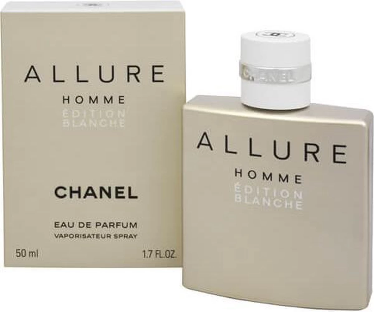 Chanel Allure Homme Edition Blanche 100 Ml - Eau De Parfum - Herenparfum 11 Chanel Allure Homme Edition Blanche 100 Ml - Eau De Parfum - Herenparfum - Afbeelding 11