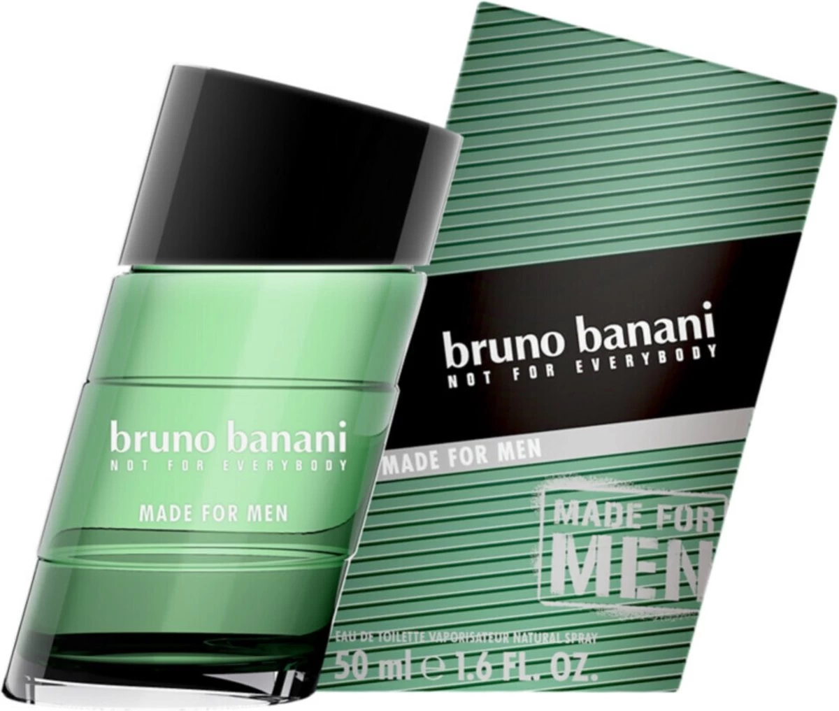 Bruno Banani Made For Men Eau De Toilette 50ml 2 Bruno Banani Made For Men Eau De Toilette 50ml - Afbeelding 2