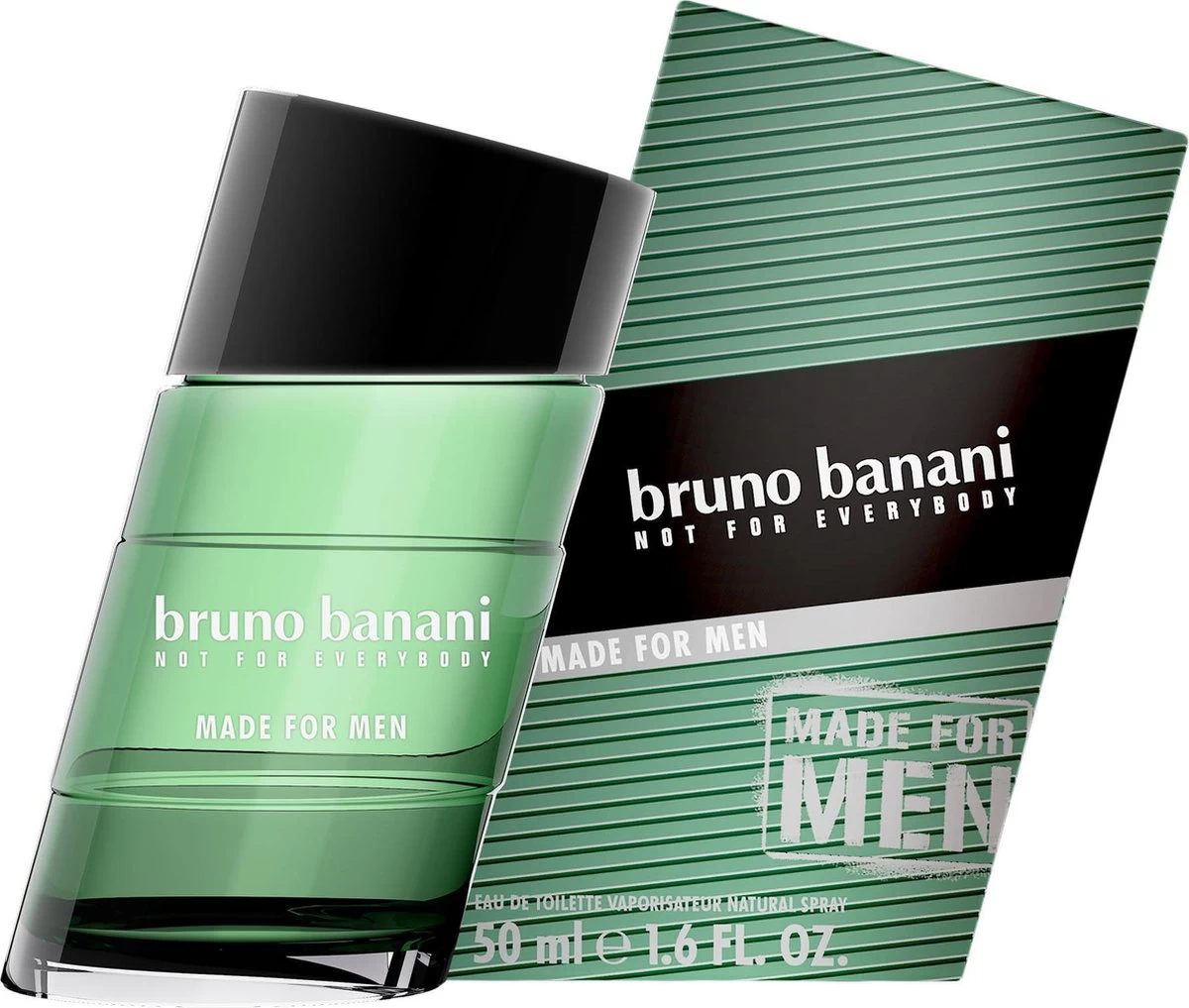 Bruno Banani Made For Men Eau De Toilette 50ml 8 Bruno Banani Made For Men Eau De Toilette 50ml - Afbeelding 8