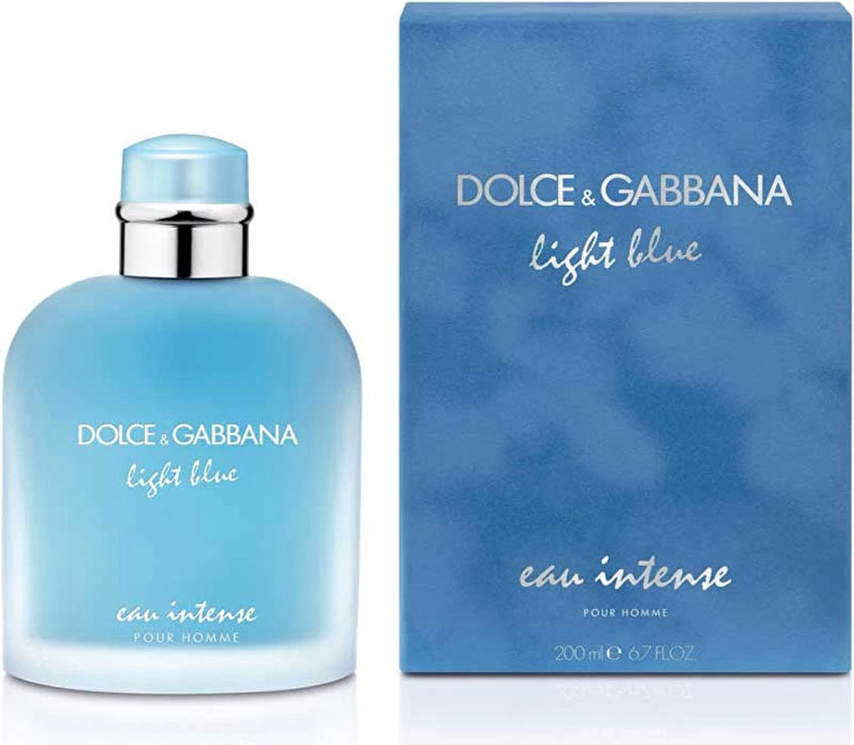 Dolce & Gabbana Light Blue Eau Intense 100 Ml - Eau De Parfum - Herenparfum 12 Dolce & Gabbana Light Blue Eau Intense 100 Ml - Eau De Parfum - Herenparfum - Afbeelding 12