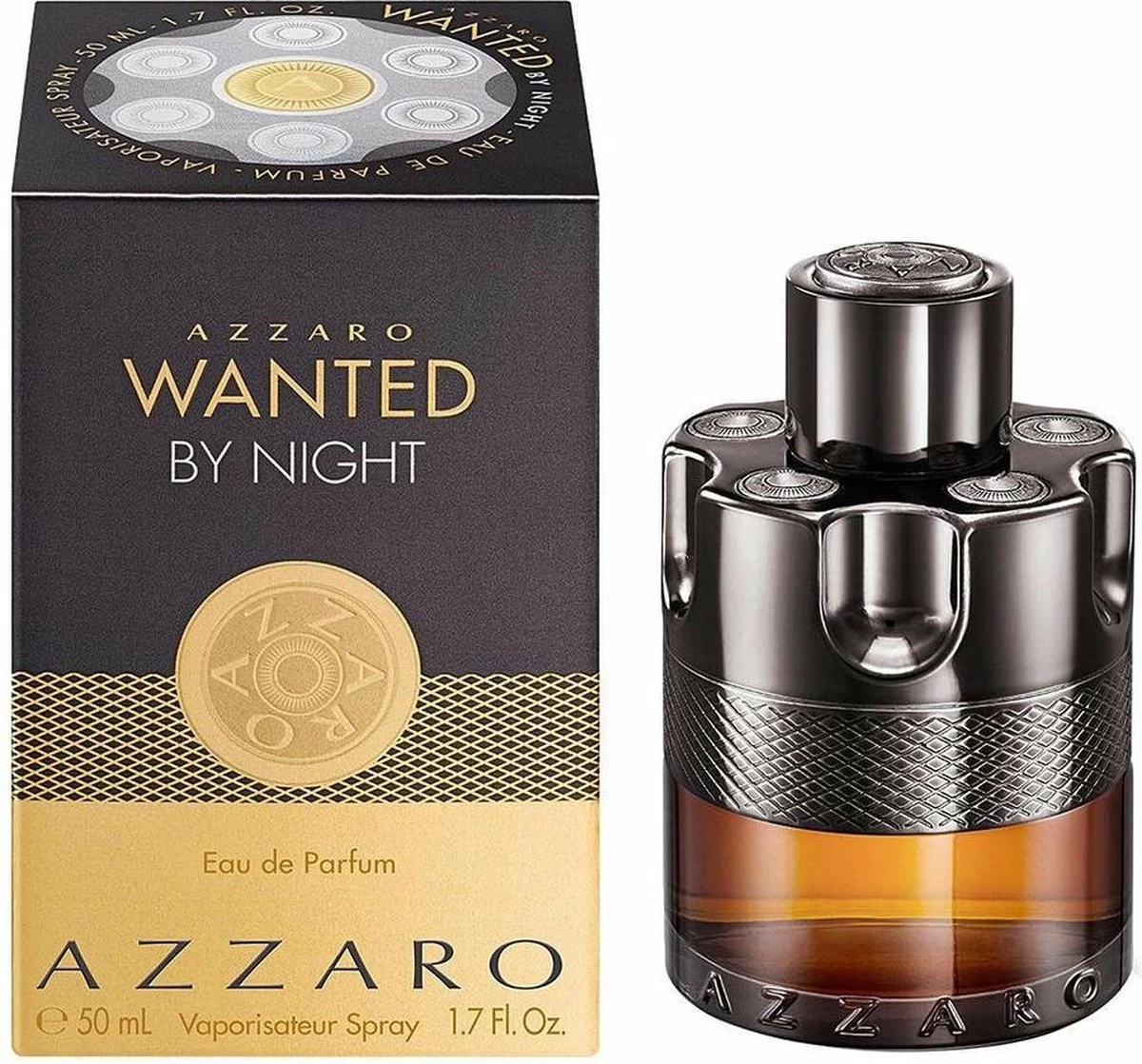 Azzaro Wanted By Night - 50 Ml - Eau De Parfum Spray - Herenparfum 10 Azzaro Wanted By Night - 50 Ml - Eau De Parfum Spray - Herenparfum - Afbeelding 10
