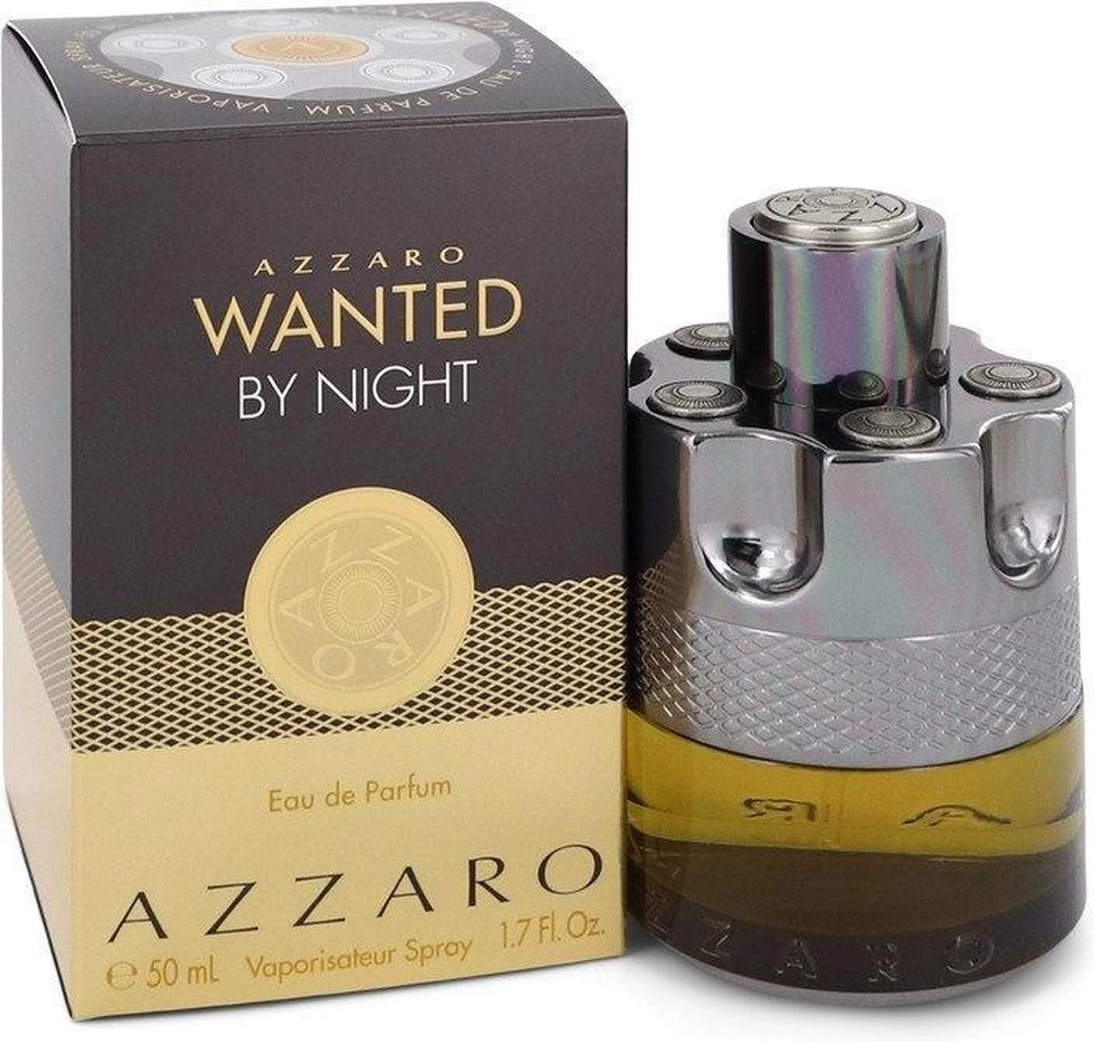 Azzaro Wanted By Night - 50 Ml - Eau De Parfum Spray - Herenparfum 9 Azzaro Wanted By Night - 50 Ml - Eau De Parfum Spray - Herenparfum - Afbeelding 9