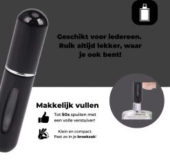 Cetins - Parfum Verstuiver Navulbaar - Mini Parfum Flesje - Reisflesje – Zwart 12 Cetins - Parfum Verstuiver Navulbaar - Mini Parfum Flesje - Reisflesje – Zwart -Luxe Geur Verkoopwinkel 1200x1145 3