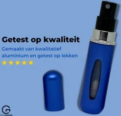 Cetins - Parfum Verstuiver Navulbaar - Mini Parfum Flesje - Reisflesje – Matt Blauw 10 Cetins - Parfum Verstuiver Navulbaar - Mini Parfum Flesje - Reisflesje – Matt Blauw -Luxe Geur Verkoopwinkel 1200x1153 4