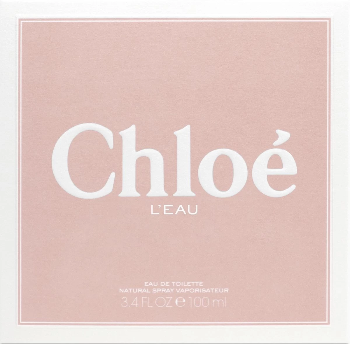 Chloé Chloé L'Eau - 100ml - Eau De Toilette - Damesparfum 4 Chloé Chloé L'Eau - 100ml - Eau De Toilette - Damesparfum - Afbeelding 4