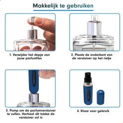 MaxedMore Navulbare Parfumverstuiver 5ml Blauw - 65 Keer Spraybare Parfum Verstuiver - Hervulbaar Tasverstuiver Voor Parfum - Meeneem Mini Geur Flesje Voor Op Reis - Lipstick Formaat Navulbaar Parfumflesje 14 MaxedMore Navulbare Parfumverstuiver 5ml Blauw - 65 Keer Spraybare Parfum Verstuiver - Hervulbaar Tasverstuiver Voor Parfum - Meeneem Mini Geur Flesje Voor Op Reis - Lipstick Formaat Navulbaar Parfumflesje -Luxe Geur Verkoopwinkel 1200x1200 398
