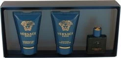 Versace - Eros Gift Of Mini 5 Ml, And Eros 25 Ml (After Shave Balm) Eros 25 Ml - Eau De Toilette - 5ML