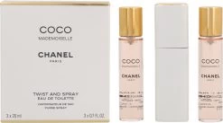Chanel Coco Mademoiselle Geschenkset - Eau De Toilette + 2x Eau De Toilette Refill 8 Chanel Coco Mademoiselle Geschenkset - Eau De Toilette + 2x Eau De Toilette Refill -Luxe Geur Verkoopwinkel 1200x668 2