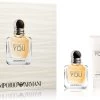 Gift Set Armani Dames Because It's You Eau De Parfum Spray 50 Ml + Bodylotion 75ml + Shower Gel 75 Ml