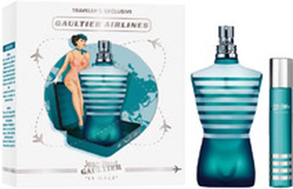 Jean Paul Gaultier Le Male Giftset - 125 Ml Eau De Toilette Spray + 20 Ml Eau De Toilette Tasspray - Cadeauset Voor Heren 7 Jean Paul Gaultier Le Male Giftset - 125 Ml Eau De Toilette Spray + 20 Ml Eau De Toilette Tasspray - Cadeauset Voor Heren - Afbeelding 7