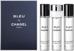 Chanel - Bleu De Chanel Refill EDT 3x 20 Ml -Luxe Geur Verkoopwinkel 1200x833