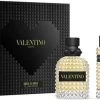 Valentino Uomo Born In Roma Yellow Dream Giftset - 50 Ml Eau De Toilette Spray + 15 Ml Eau De Toilette Tasspray - Cadeauset Voor Heren