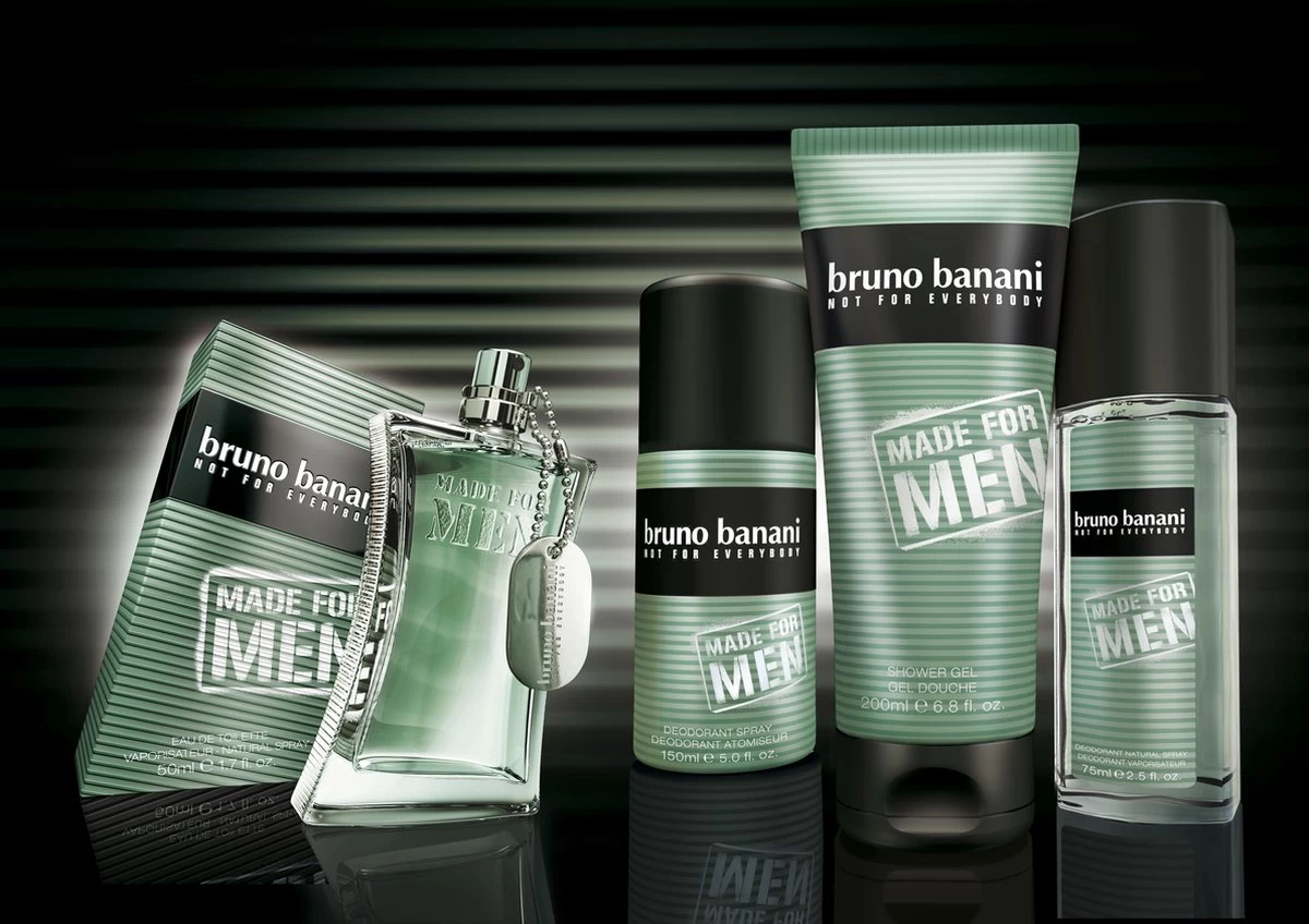 Bruno Banani Made For Men Eau De Toilette 50ml 5 Bruno Banani Made For Men Eau De Toilette 50ml - Afbeelding 5