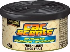 California Scents Luchtverfrisser Blik Fresh Linen - Autogeurtje -Luxe Geur Verkoopwinkel 1200x890 2