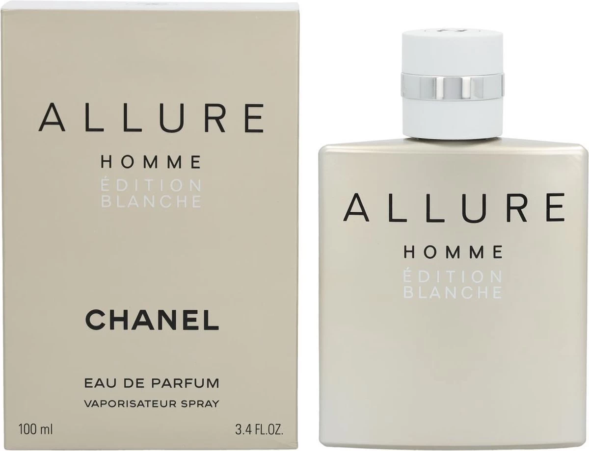 Chanel Allure Homme Edition Blanche 100 Ml - Eau De Parfum - Herenparfum 3 Chanel Allure Homme Edition Blanche 100 Ml - Eau De Parfum - Herenparfum - Afbeelding 3
