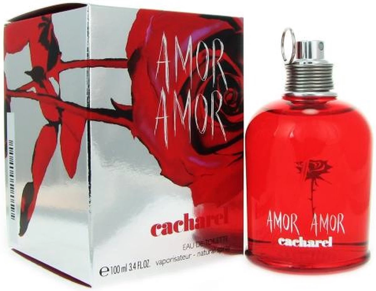 Cacharel Amor Amor 100 Ml - Eau De Toilette - Damesparfum 8 Cacharel Amor Amor 100 Ml - Eau De Toilette - Damesparfum - Afbeelding 8