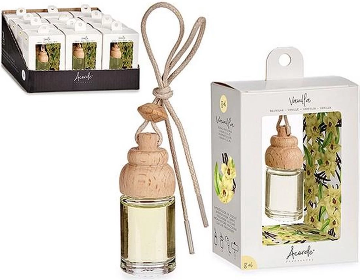 Autoparfum Met Vanille Geur - 1 Stuk 8ml 1 Autoparfum Met Vanille Geur - 1 Stuk 8ml