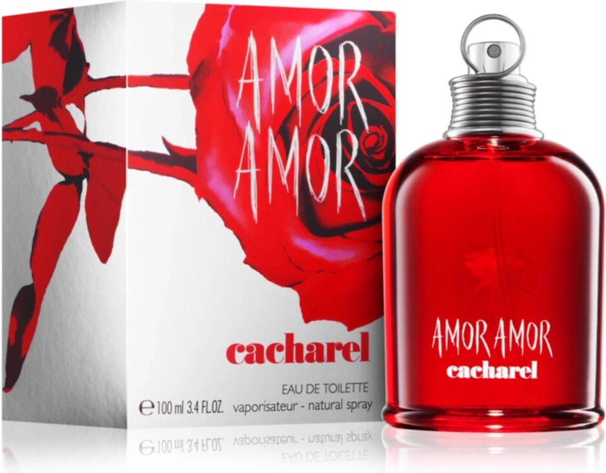 Cacharel Amor Amor 100 Ml - Eau De Toilette - Damesparfum 2 Cacharel Amor Amor 100 Ml - Eau De Toilette - Damesparfum - Afbeelding 2