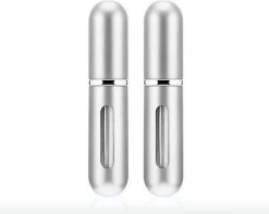 Navulbaar Parfum Flesje -Mini Parfumflesje -Hervulbaar Parfumflesje - Hervulbare Verstuiver - Zilver - Aluminium - Spray -Luxe Geur Verkoopwinkel 1200x959 1