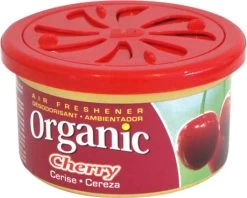 L&D Organic Luchtverfrisser Kers - Autogeur - Auto Luchtje - Auto Geurverfrisser - Autoparfum - Geurverfrisser - Auto Accessories - Auto Verfrisser - Auto Luchtverfrisser - Verfrisser - Parfum