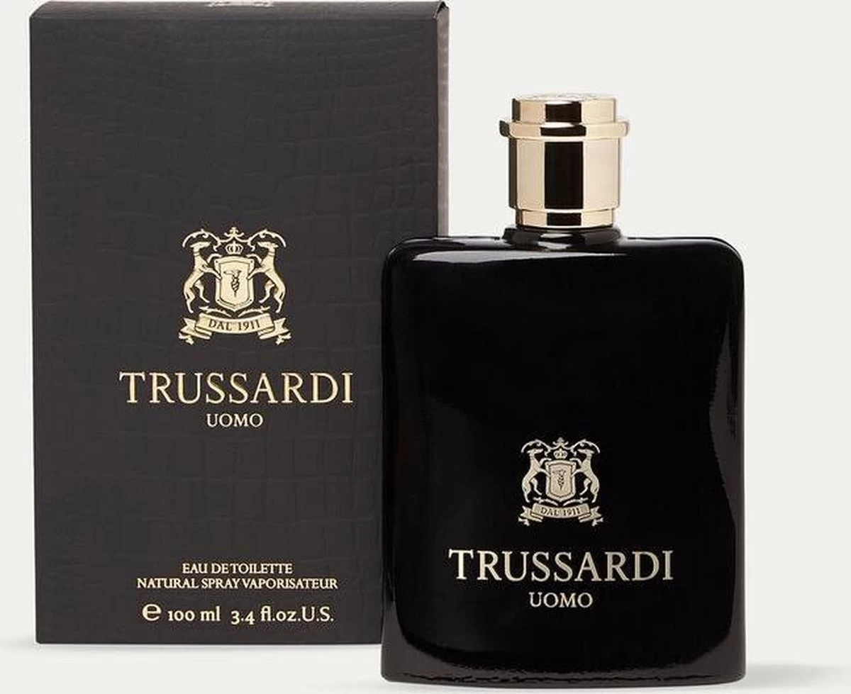 Trussardi Uomo 100 Ml - Eau De Toilette - Herenparfum 2 Trussardi Uomo 100 Ml - Eau De Toilette - Herenparfum - Afbeelding 2