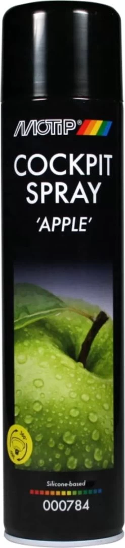 Motip Cockpit Spray Appel 600ML - Dashboard & Luchtverfrisser 5 Motip Cockpit Spray Appel 600ML - Dashboard & Luchtverfrisser -Luxe Geur Verkoopwinkel 275x1200