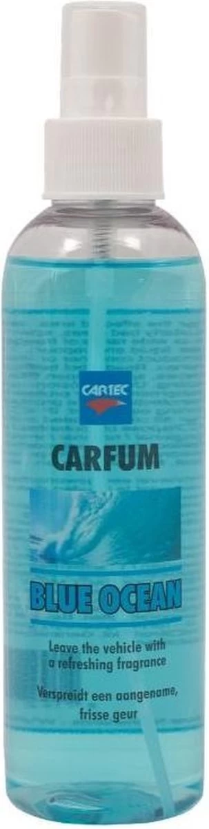 Cartec Carfum 200ml - Auto Geurtje - Blue Ocean - Auto Luchtverfrisser - Auto Geurverfrisser 1 Cartec Carfum 200ml - Auto Geurtje - Blue Ocean - Auto Luchtverfrisser - Auto Geurverfrisser