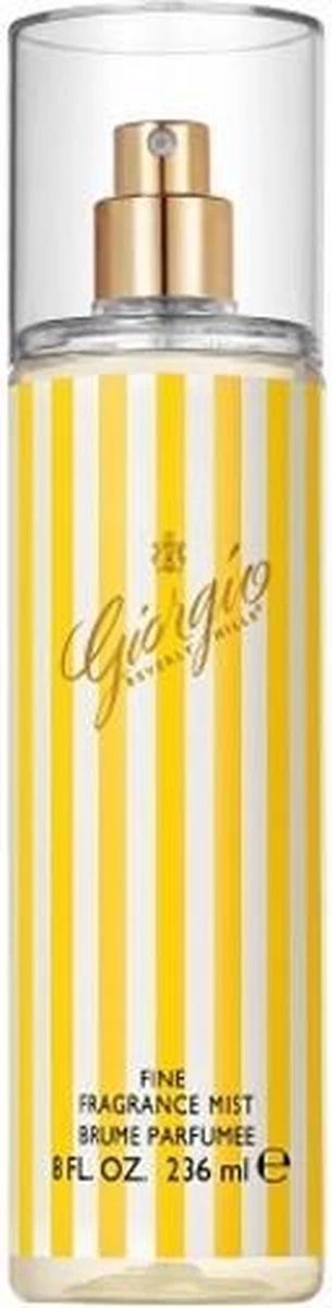Giorgio Beverly Hills Giorgio Yellow Body Mist 235ml Spray 4 Giorgio Beverly Hills Giorgio Yellow Body Mist 235ml Spray - Afbeelding 4