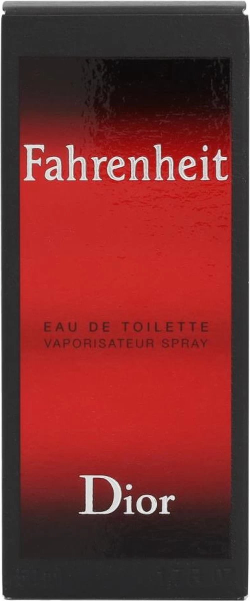 Dior Fahrenheit 50 Ml - Eau De Toilette - Herenparfum 4 Dior Fahrenheit 50 Ml - Eau De Toilette - Herenparfum - Afbeelding 4