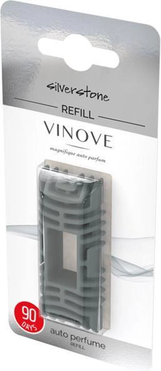 Vinove Navulling Autoparfum Silverstone 2 Vinove Navulling Autoparfum Silverstone - Afbeelding 2