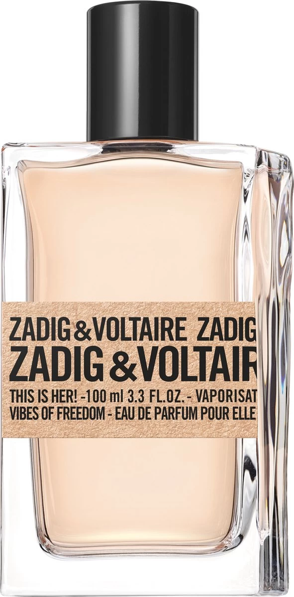 Zadig & Voltaire This Is Her! Vibes Of Freedom 100 Ml - Eau De Parfum - Damesparfum 1 Zadig & Voltaire This Is Her! Vibes Of Freedom 100 Ml - Eau De Parfum - Damesparfum
