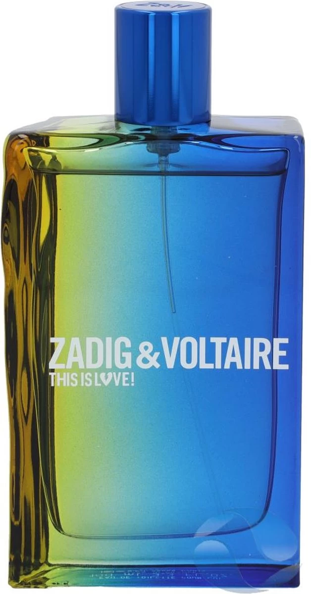 Zadig & Voltaire This Is Love! 100 Ml - Eau De Toilette - Herenparfum 7 Zadig & Voltaire This Is Love! 100 Ml - Eau De Toilette - Herenparfum - Afbeelding 7