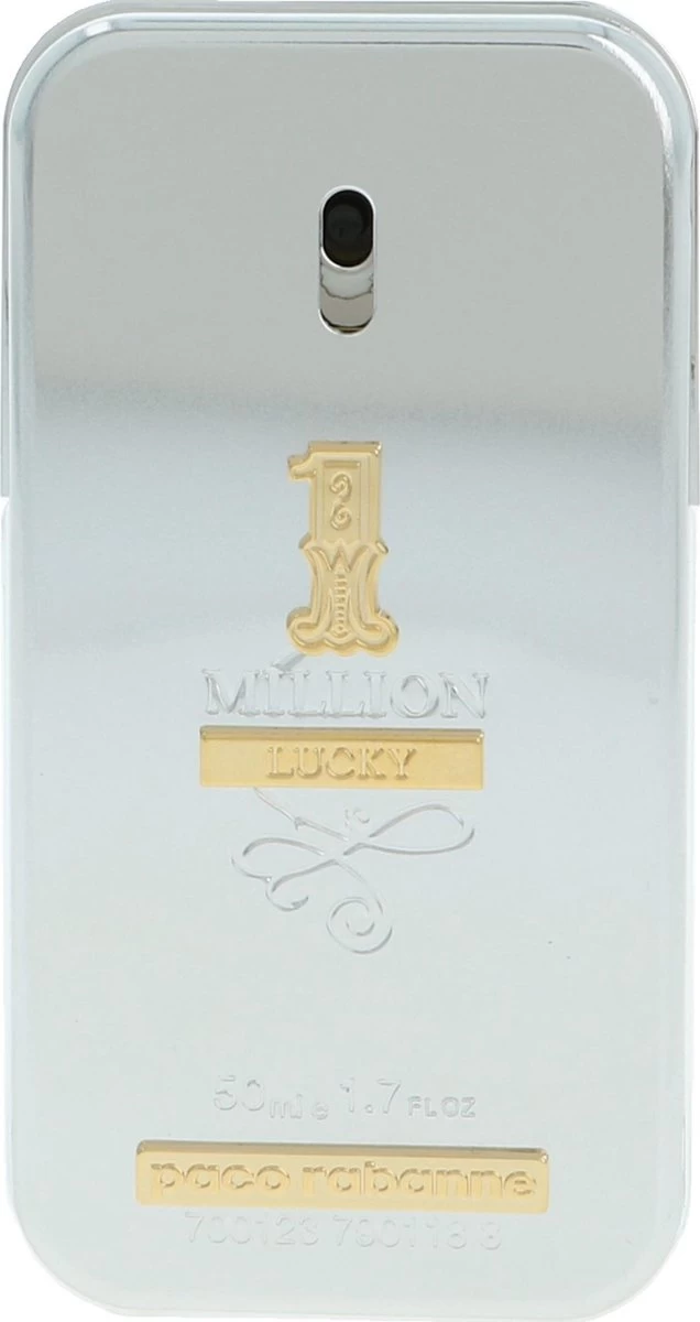 Paco Rabanne 1 Million Lucky 50 Ml - Eau De Toilette - Herenparfum 10 Paco Rabanne 1 Million Lucky 50 Ml - Eau De Toilette - Herenparfum - Afbeelding 10