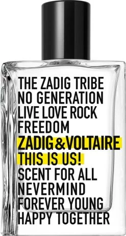 Luxe Geur Verkoopwinkel 3 Zadig & Voltaire This Is Us! 30 Ml - Eau De Toilette - Unisex