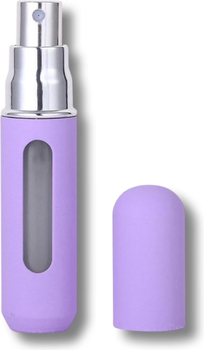 Lotis - Parfumverstuivers - Mini Flesje Navulbaar - Candy Mat Paars 2 Lotis - Parfumverstuivers - Mini Flesje Navulbaar - Candy Mat Paars - Afbeelding 2