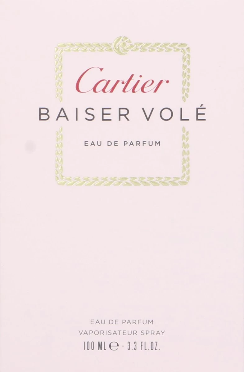 Cartier Baiser Vole 100 Ml - Eau De Parfum - Damesparfum 5 Cartier Baiser Vole 100 Ml - Eau De Parfum - Damesparfum - Afbeelding 5