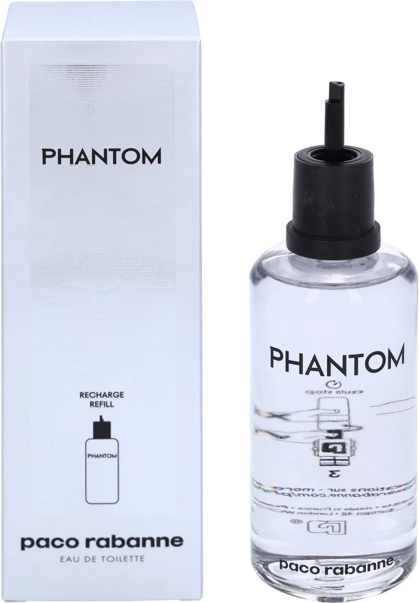 Paco Rabanne Phantom Edt Refill Bottle 200 Ml 2 Paco Rabanne Phantom Edt Refill Bottle 200 Ml - Afbeelding 2