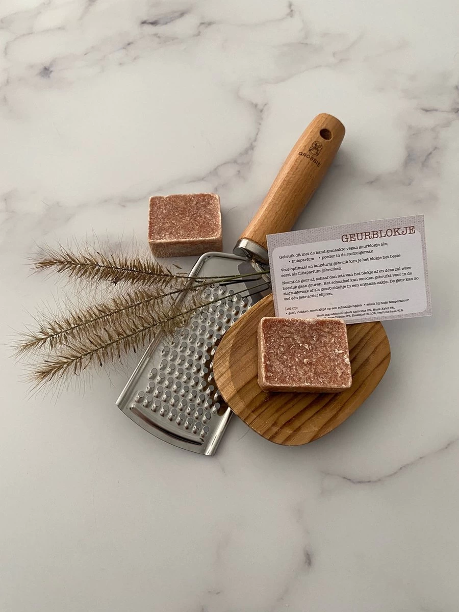 2 Amberblokjes - Geurblokjes - Incl - Schaaltje - Rasp - Organza Zakjes - Geschenkset Vrouwen 1 2 Amberblokjes - Geurblokjes - Incl - Schaaltje - Rasp - Organza Zakjes - Geschenkset Vrouwen