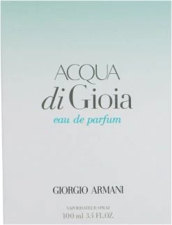 Giorgio Armani Acqua Di Gioia 100 Ml - Eau De Parfum - Damesparfum