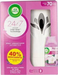 Air-wick Freshmatic Ambientador Completo #lirio Luna 250 Ml