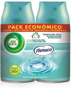 Navulling Voor Elektrische Luchtverfrisser Air Wick Nenuco (2 X 250 Ml)