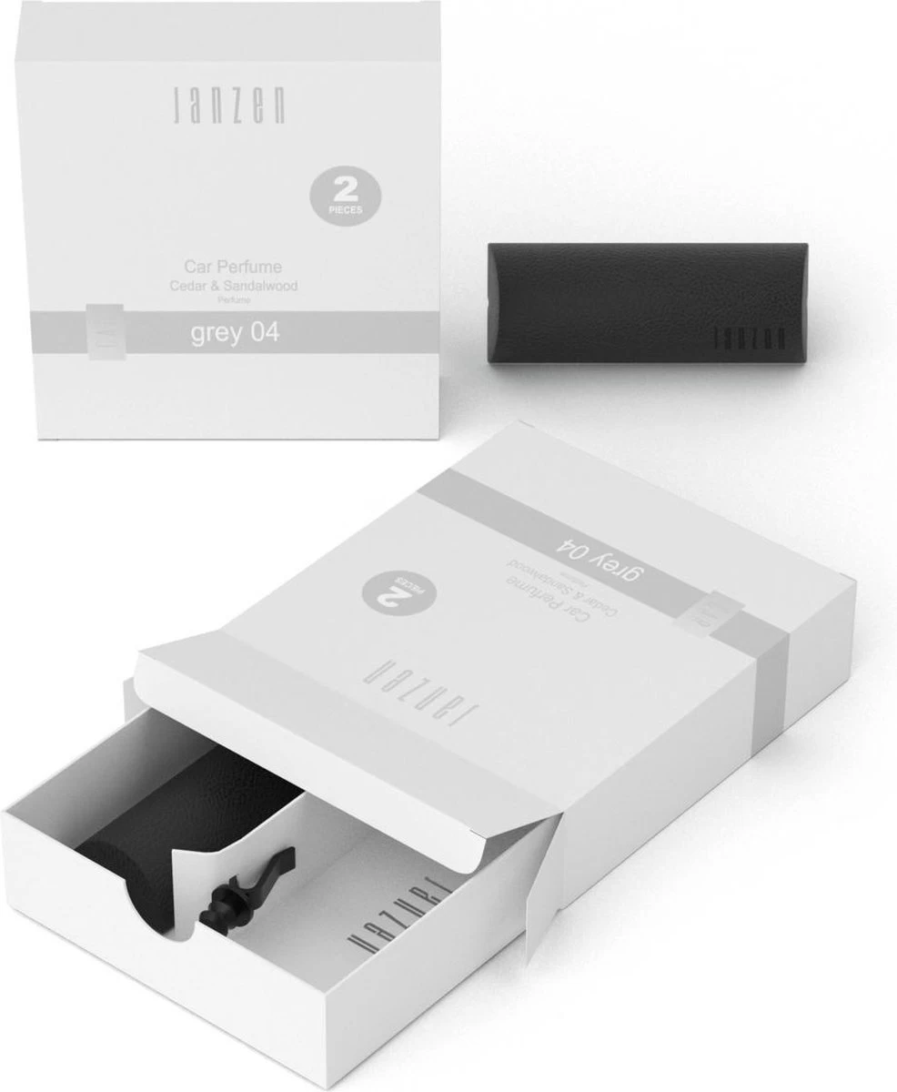 JANZEN Car Perfume Grey 04 2 JANZEN Car Perfume Grey 04 - Afbeelding 2