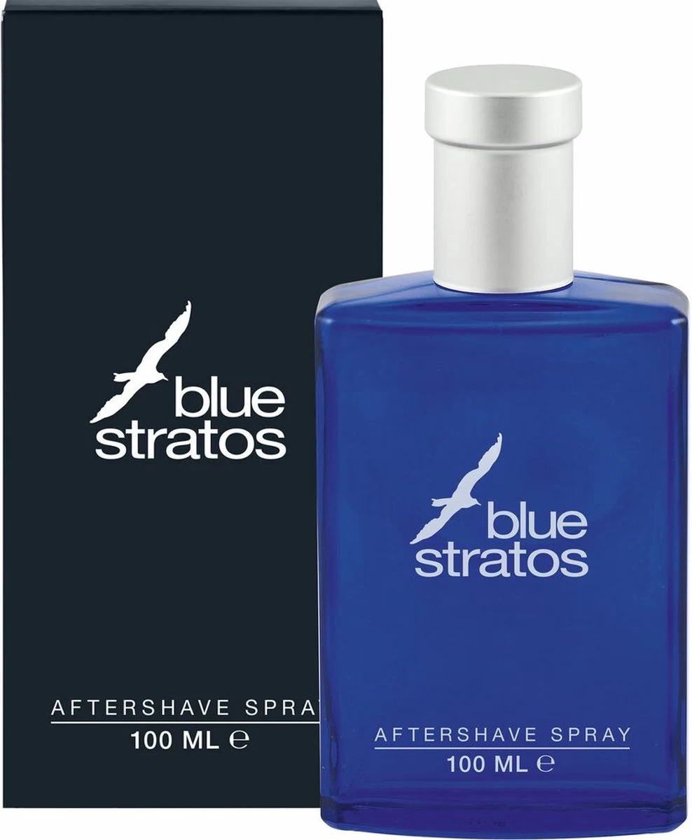 Blue Stratos Aftershave Spray 100 Ml 2 Blue Stratos Aftershave Spray 100 Ml - Afbeelding 2